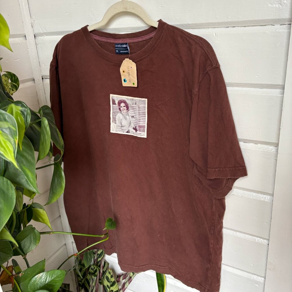 Seattle Cotton Vintage Graphic Ski T-Shirt